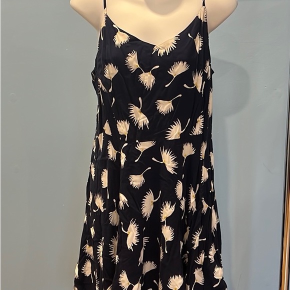 Old Navy Dress XL Navy with white wishies - Picture 2 of 8